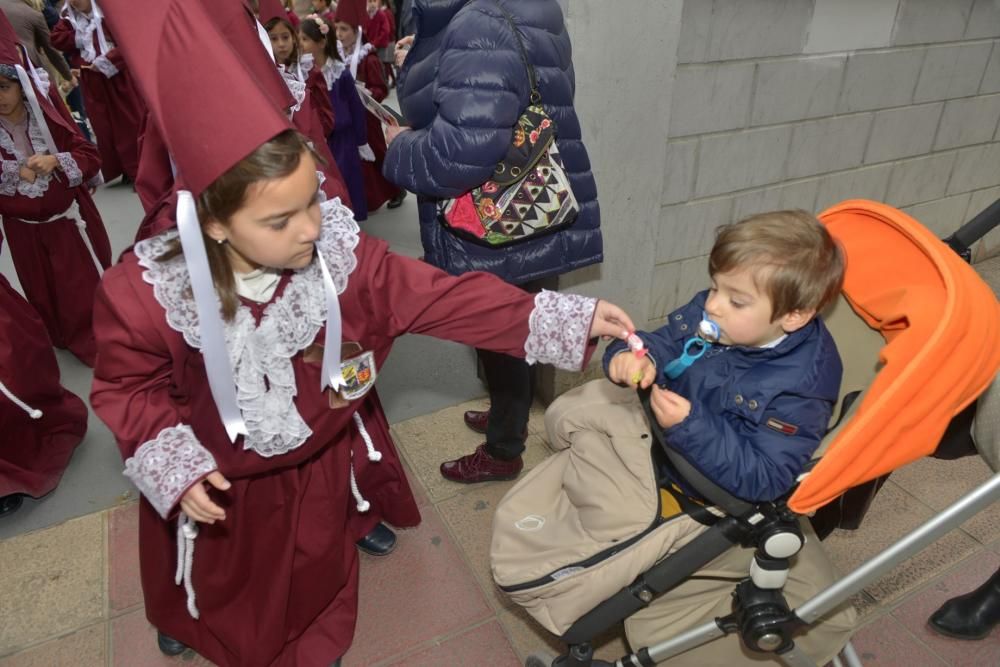 Procesión de los alumnos de Capuchinos