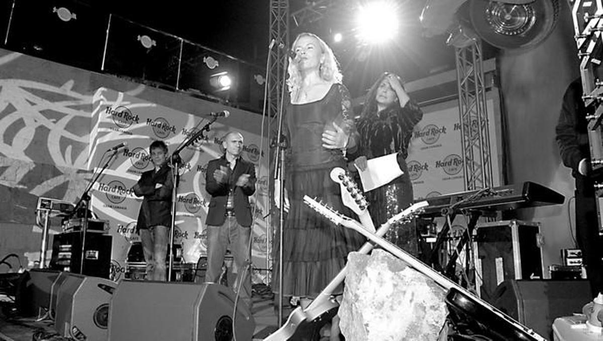 INAUGURACION DEL HARD ROCK CAFE GRAN CANARIA