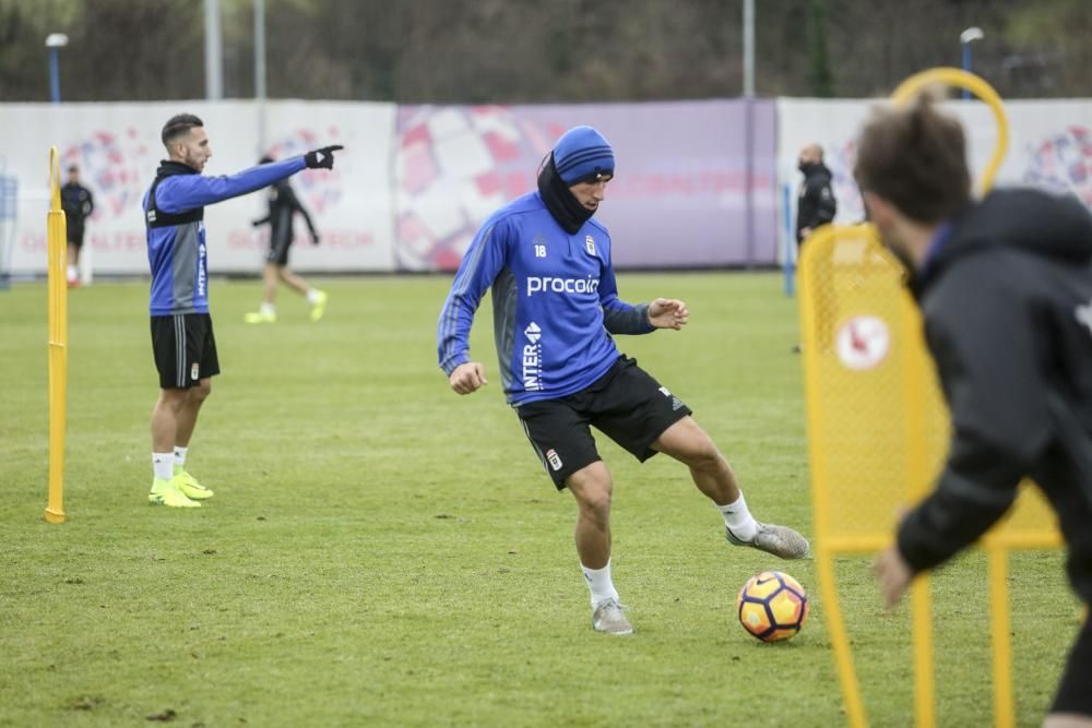 Entrenamiento del Real Oviedo