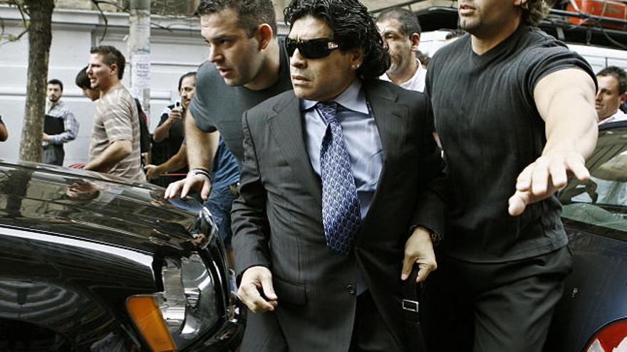 Diego Armando Maradona.