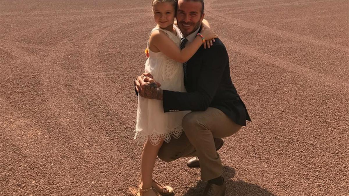 David Beckham felicita a su hija Harper por su sexto cumpleaños