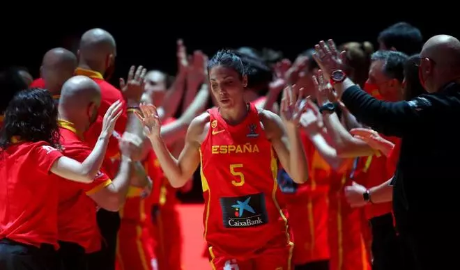 Primer partido de España en el Eurobasket