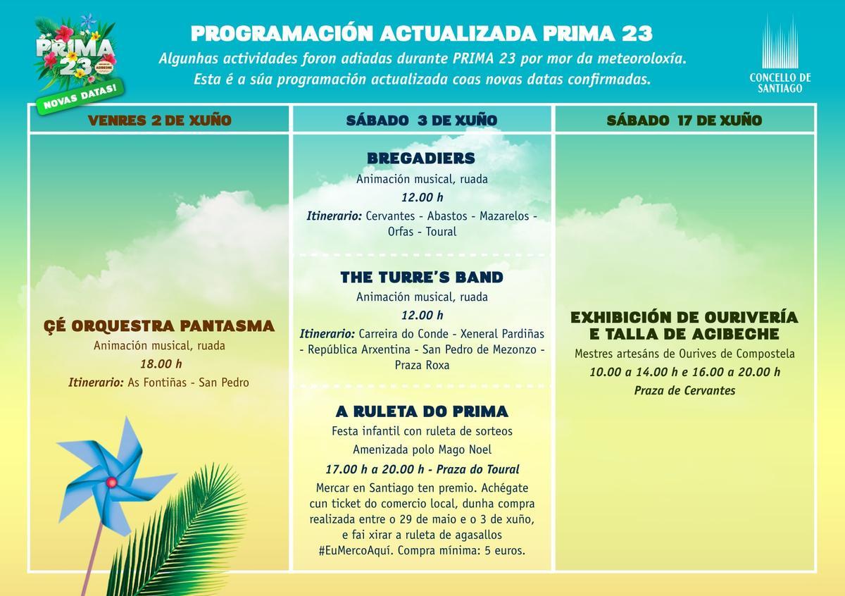 Programa adiado da Prima 23