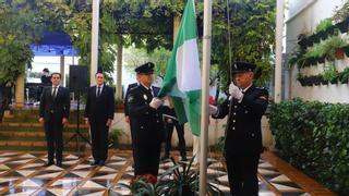 La Junta resalta el día de la Bandera como un "emblema que nos une"