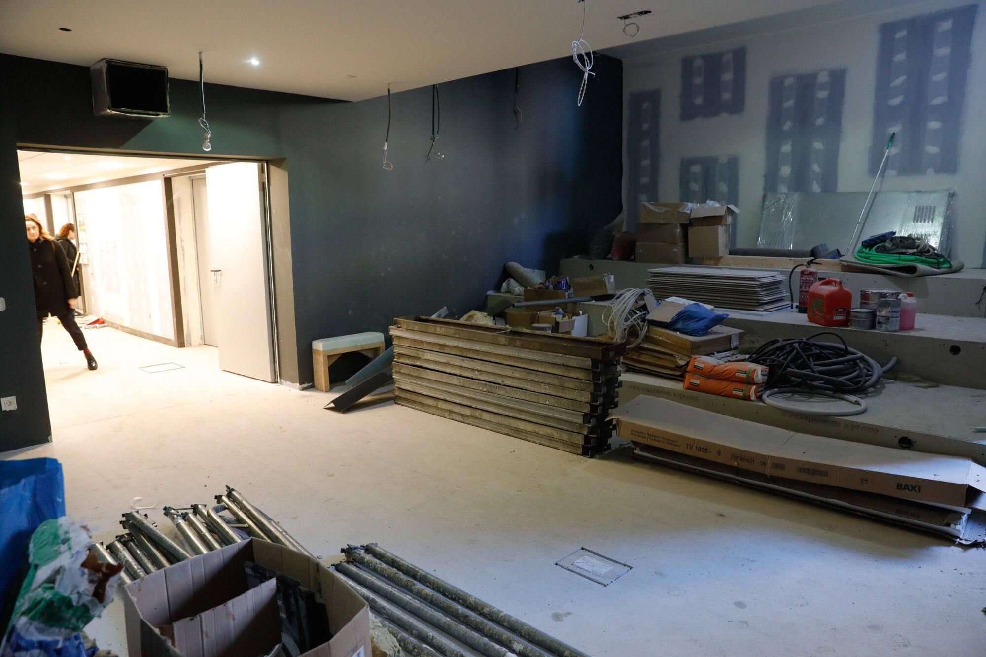 En imágenes: Así avanzan por dentro las obras en la nueva sede del Conservatorio de Avilés