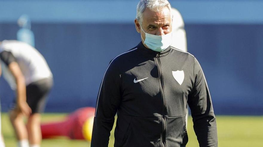 Pellicer, durante el entrenamiento de hoy