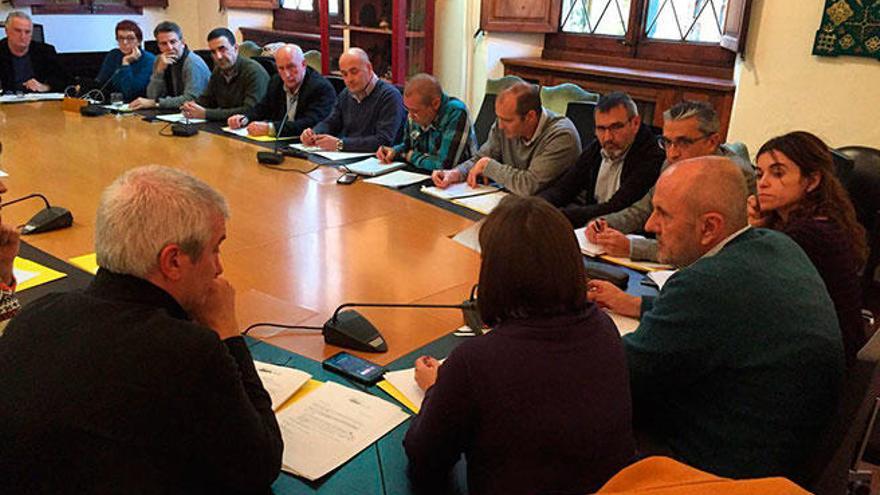 Imagen de la reunión celebrada hoy