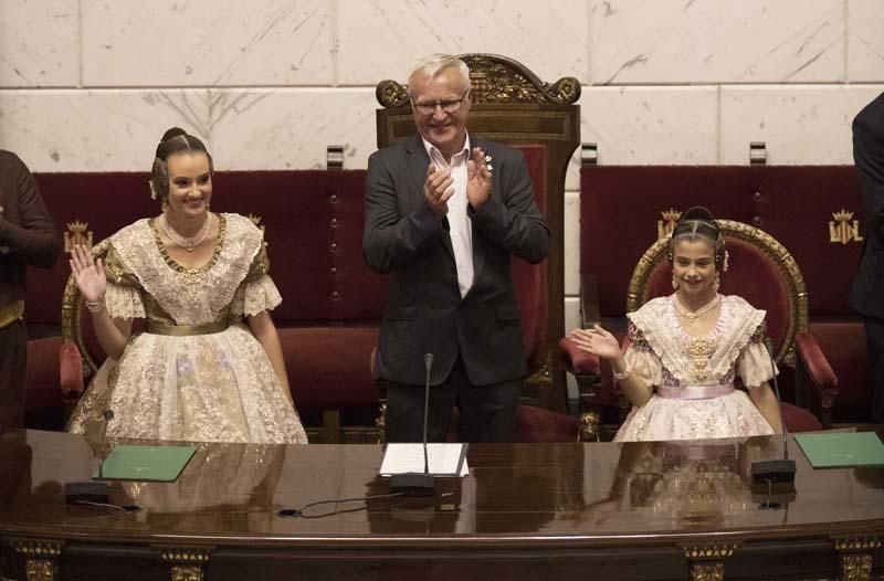 Proclamación de las falleras mayores de València 2020