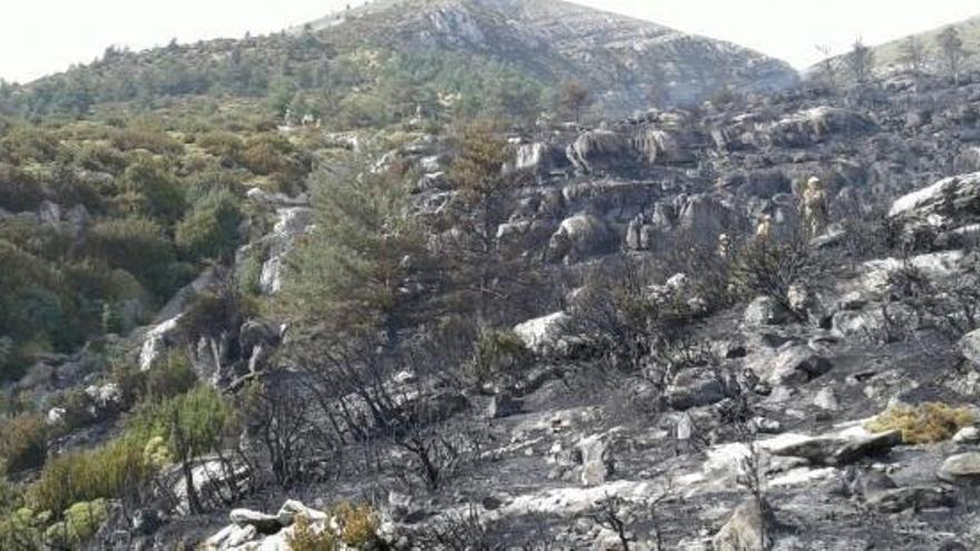 El incendio de Ordesa está controlado y bajo vigilancia