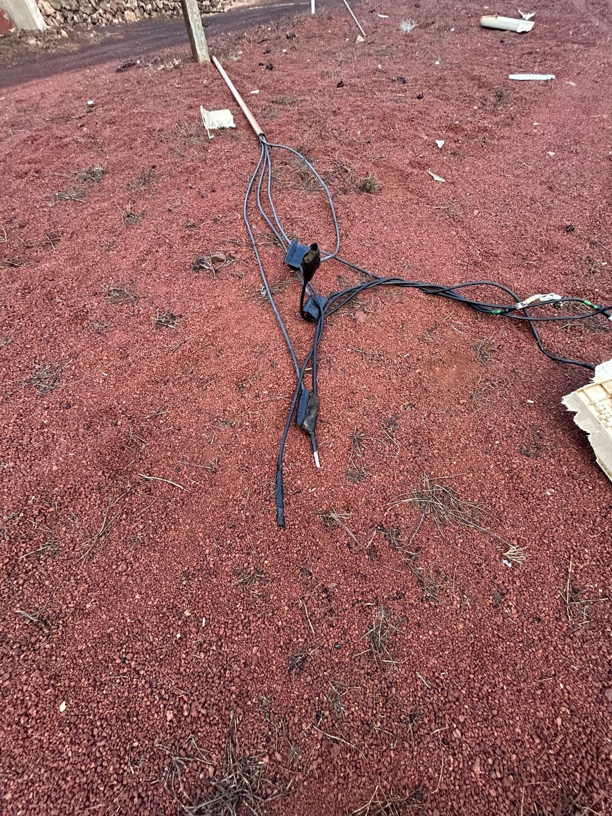 Los efectos de la borrasca Claudia en Lanzarote