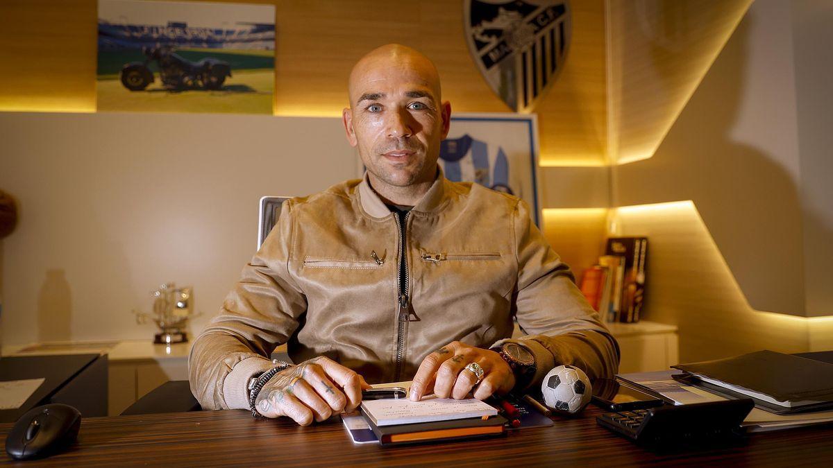 Manolo Gaspar, director deportivo del Málaga CF.