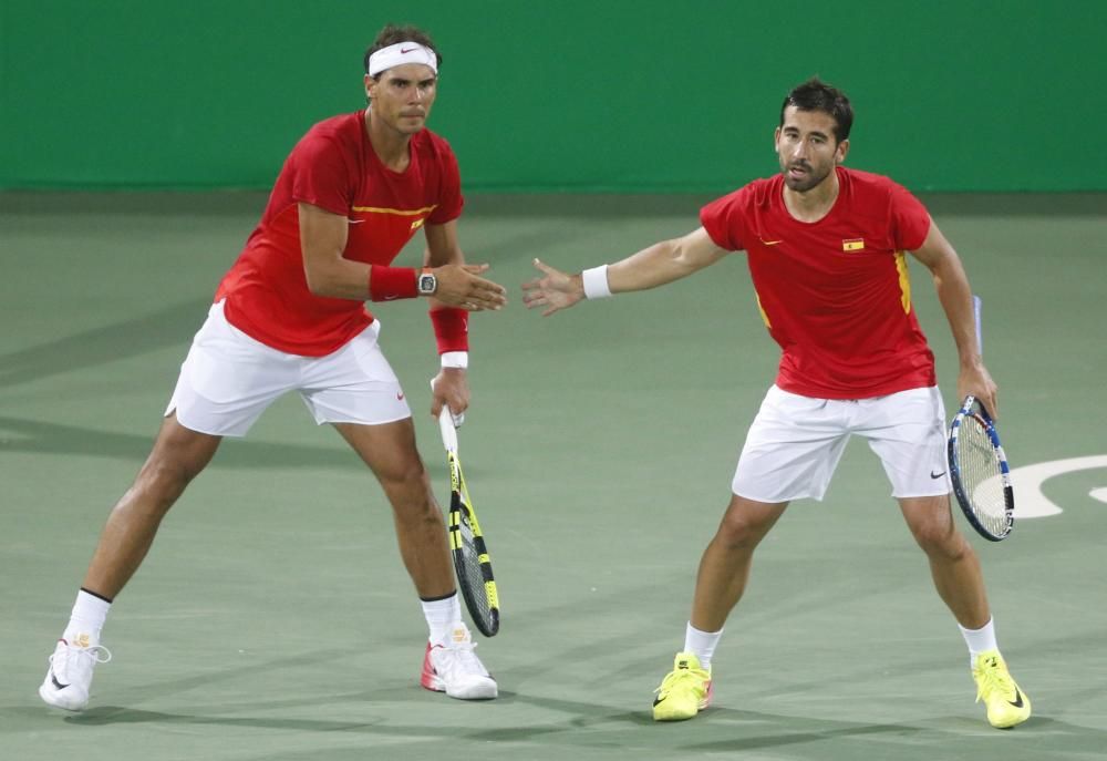 Rafa Nadal y Marc López pasan a semifinales