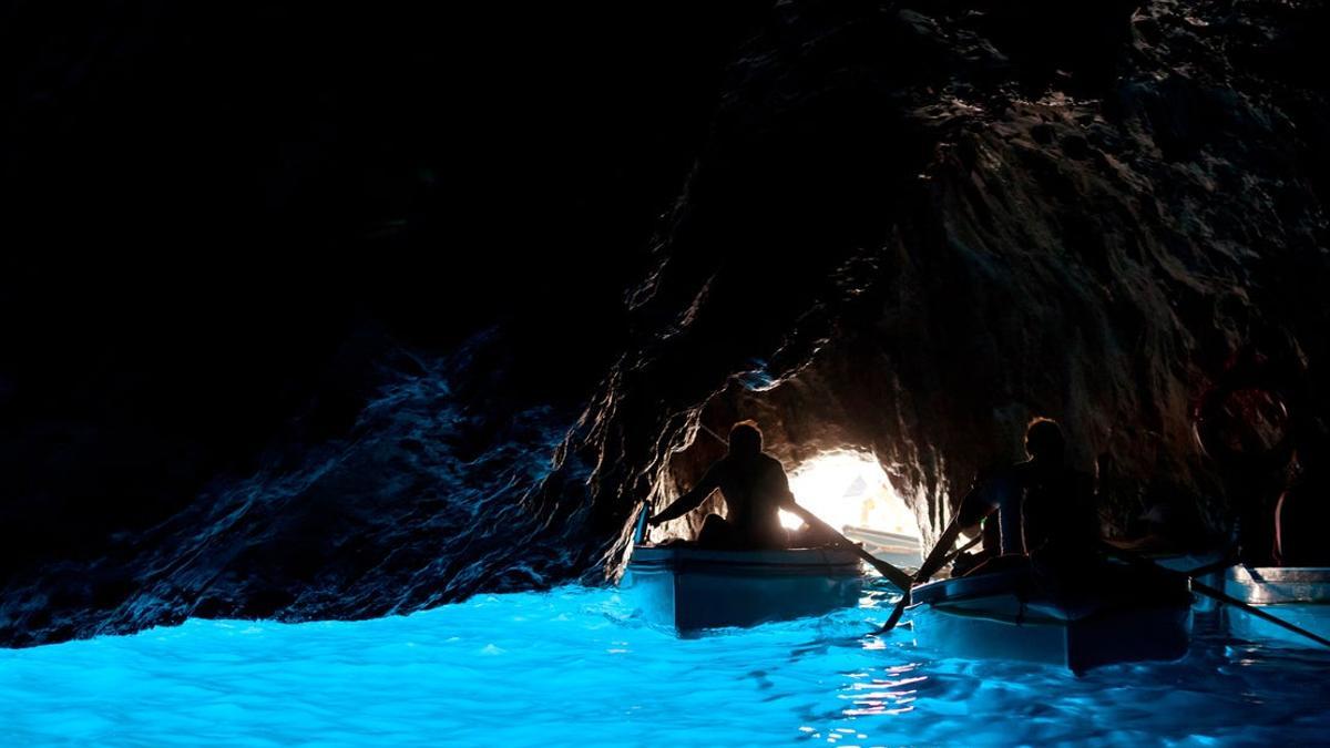 Gruta Azul, Capri, Nápoles