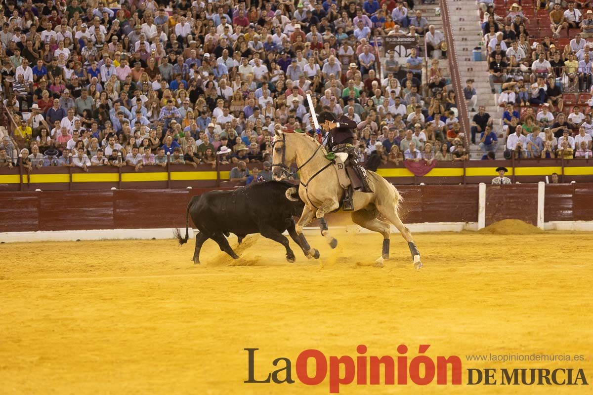 Corrida de Rejones en la Feria Taurina de Murcia (Andy Cartagena, Diego Ventura, Lea Vicens)