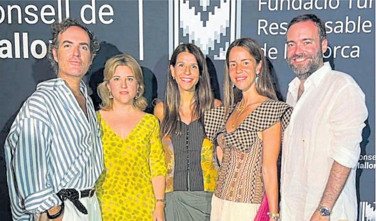 Juan Ferragut, Carmen Quer, Marta Munar, Gala Canut y Ernesto Revello.
