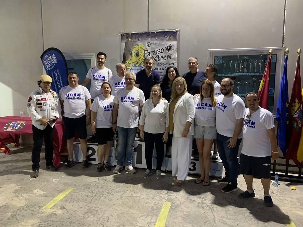 Entrega de premios del Cross Paraíso Xtreme