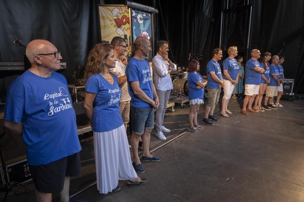 Els gegants i el pregó obren la festa major de Sant Feliu de Guíxols