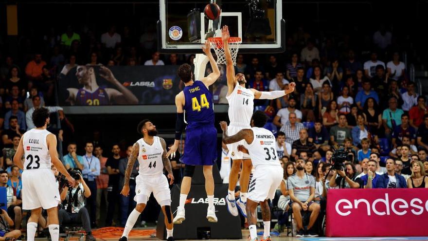 El Real Madrid, campeón de la ACB tras ganar el cuarto partido al Barcelona