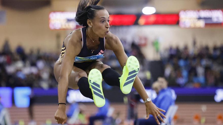 Ana Peleteiro disipa todas las dudas y suma su noveno título de campeona de triple salto