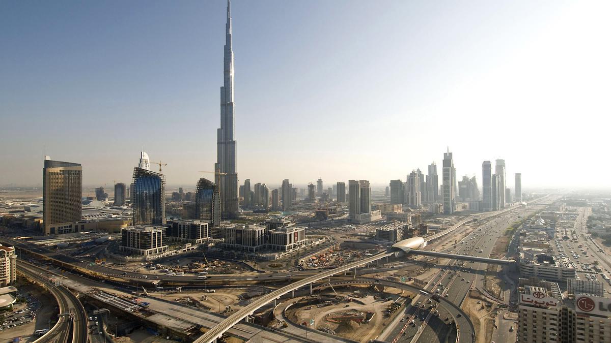 Vista panorámica de la ciudad de Dubai.