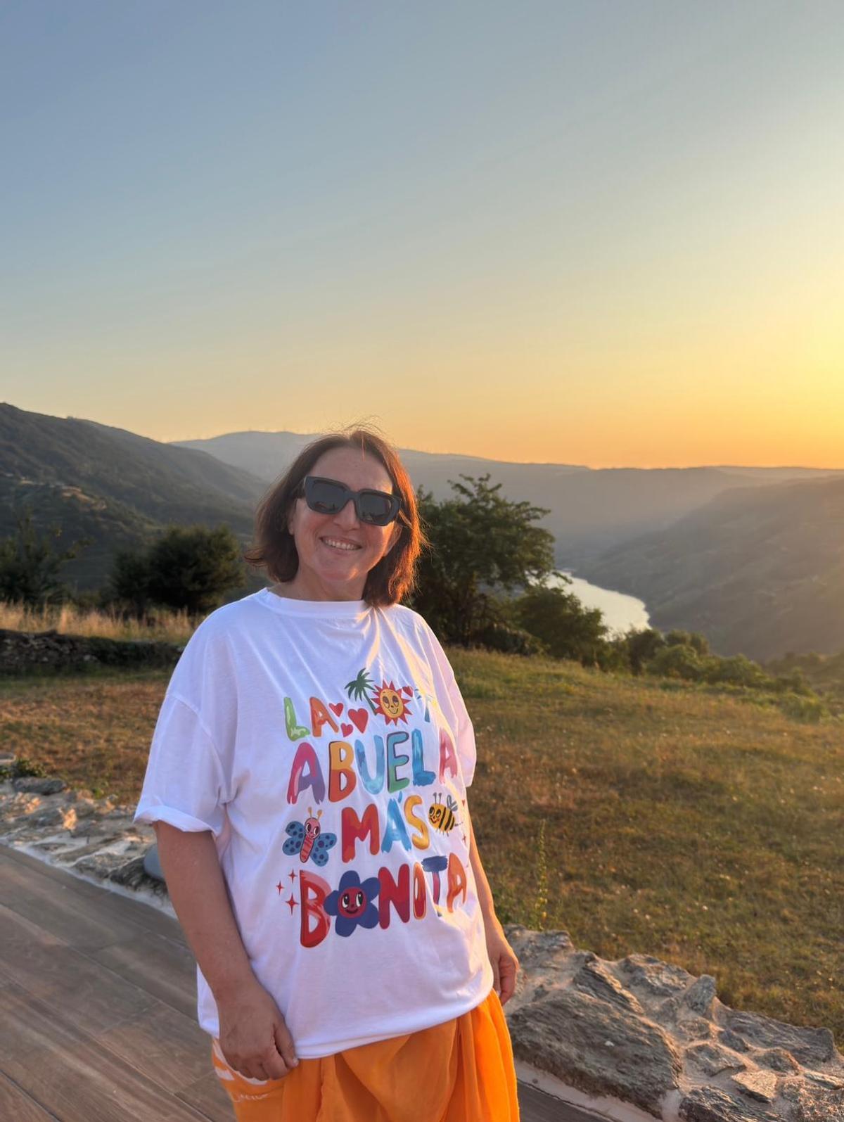 Regina Balebona, venezolana residente en Santiago