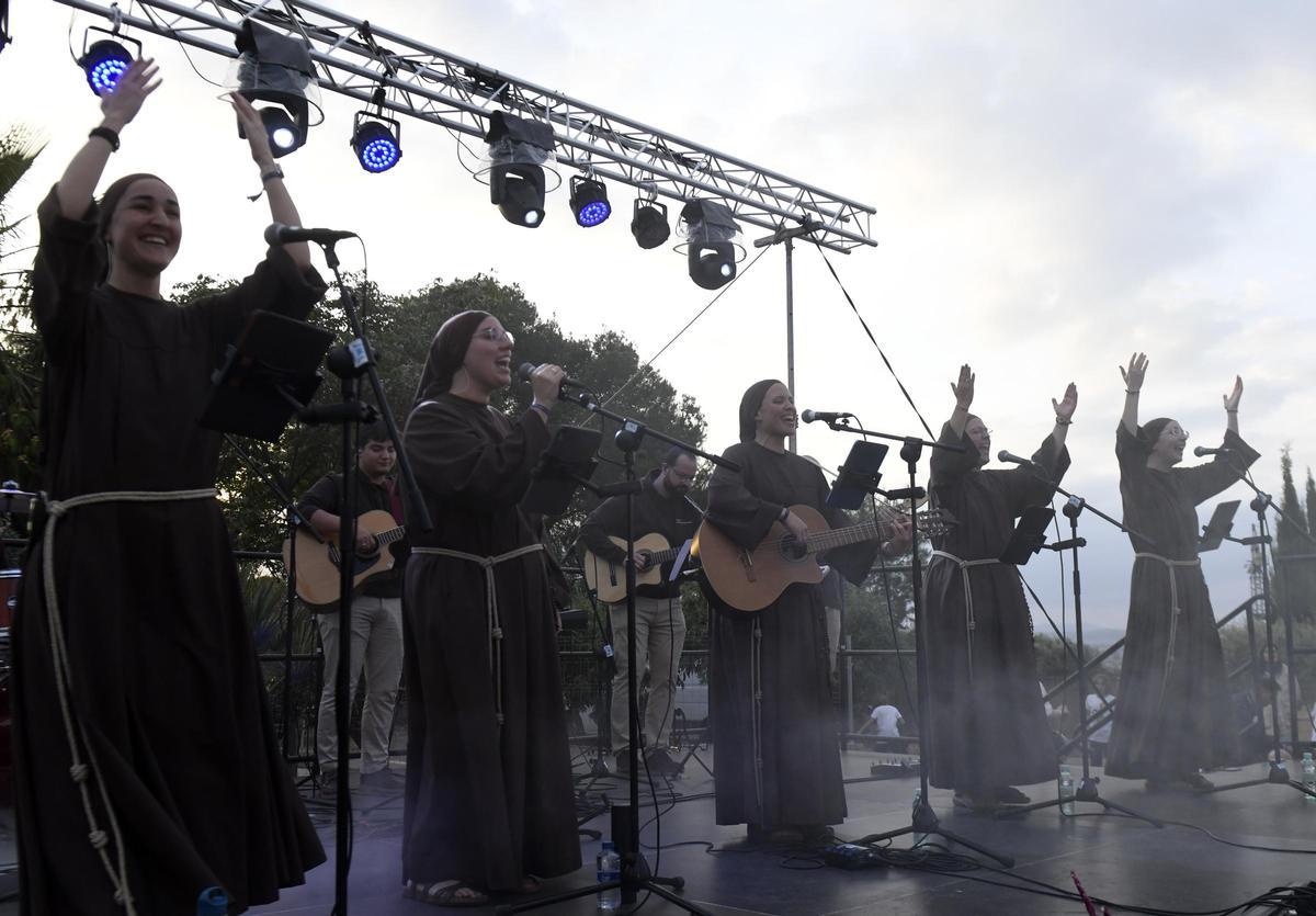 Las mejores imágenes del concierto de las hermanas pobres