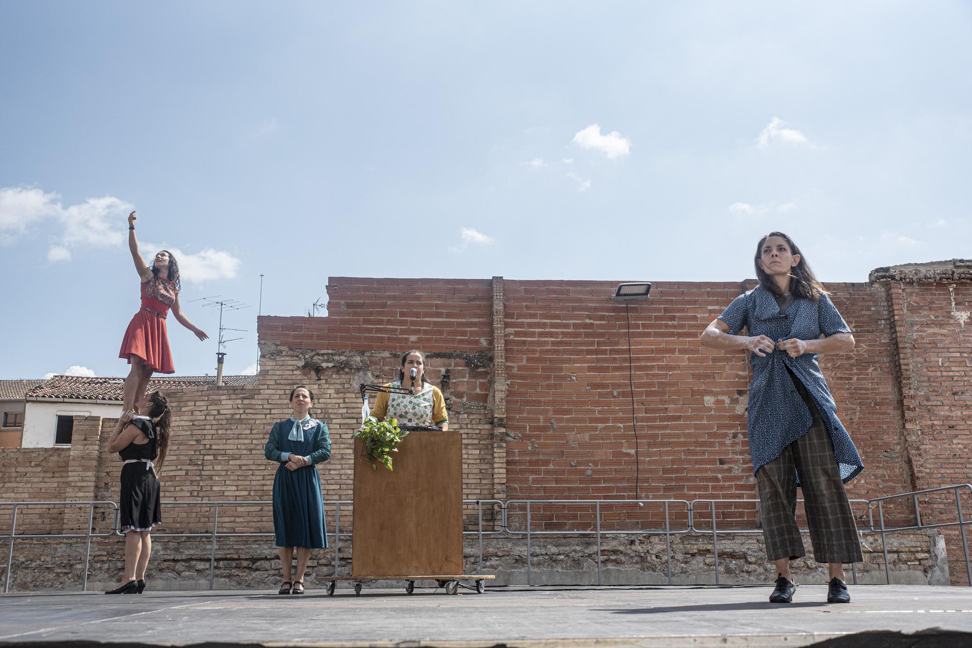 Espectacle de circ al Festivalet de Manresa