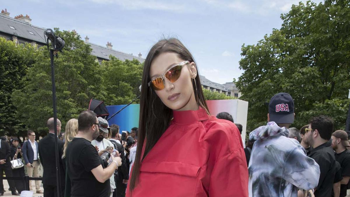 Kim Kardashian y Kylie Jenner ponen color al front row del desfile de Louis Vuitton en París