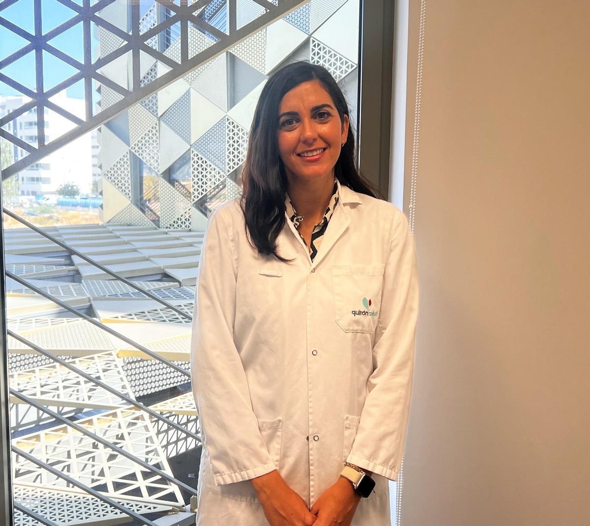 La especialista en Endocrinología y Nutrición Carmen Serrano, del hospital QuirónSalud Córdoba.