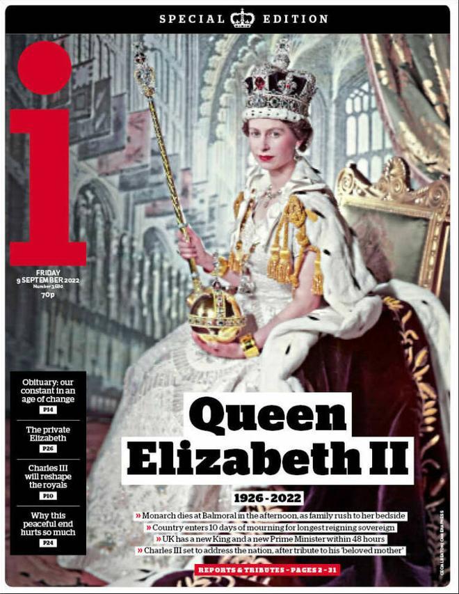 Así amanece la prensa tras el fallecimiento de Isabel II