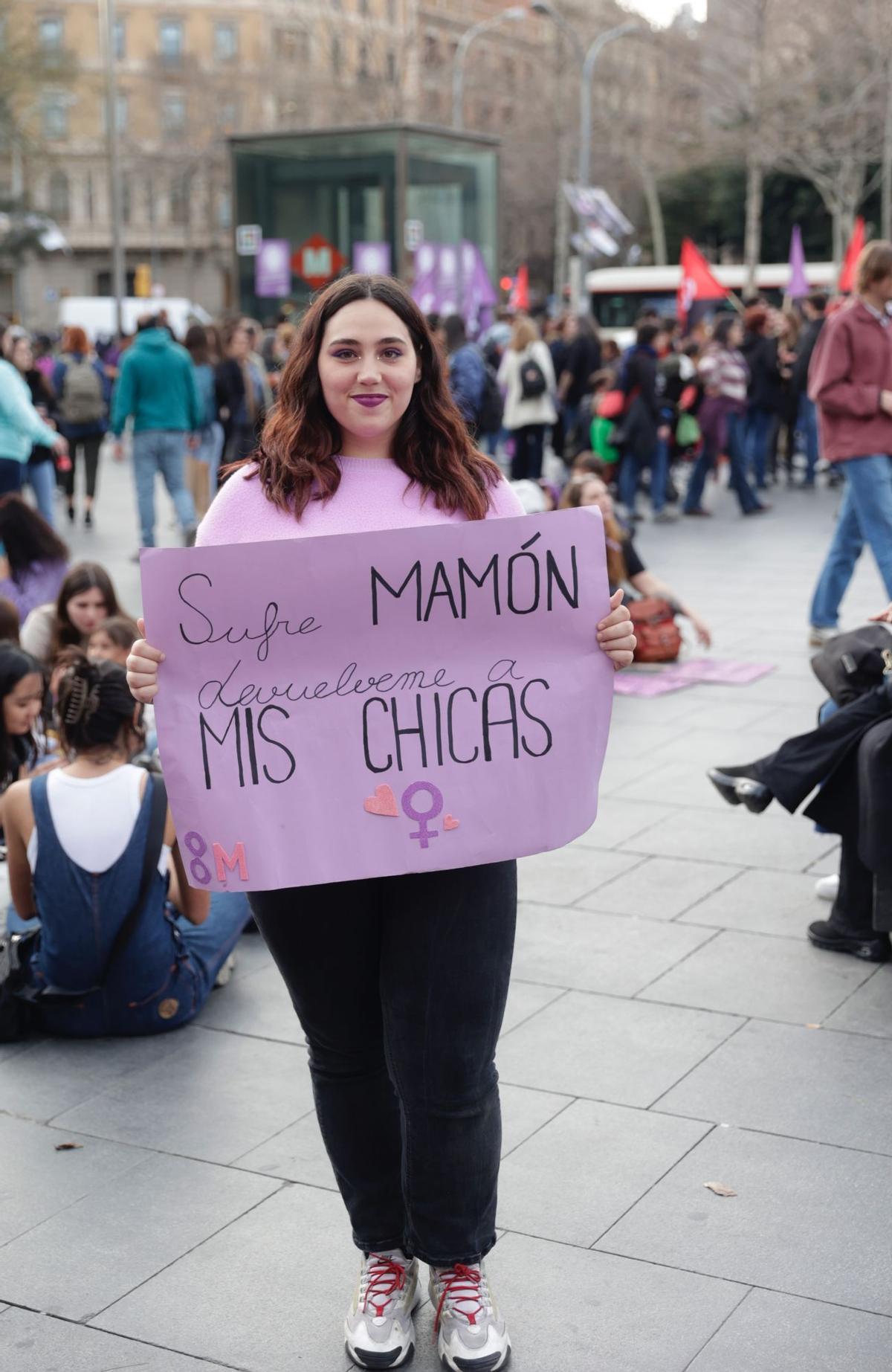 Manifestación del 8-M en Barcelona