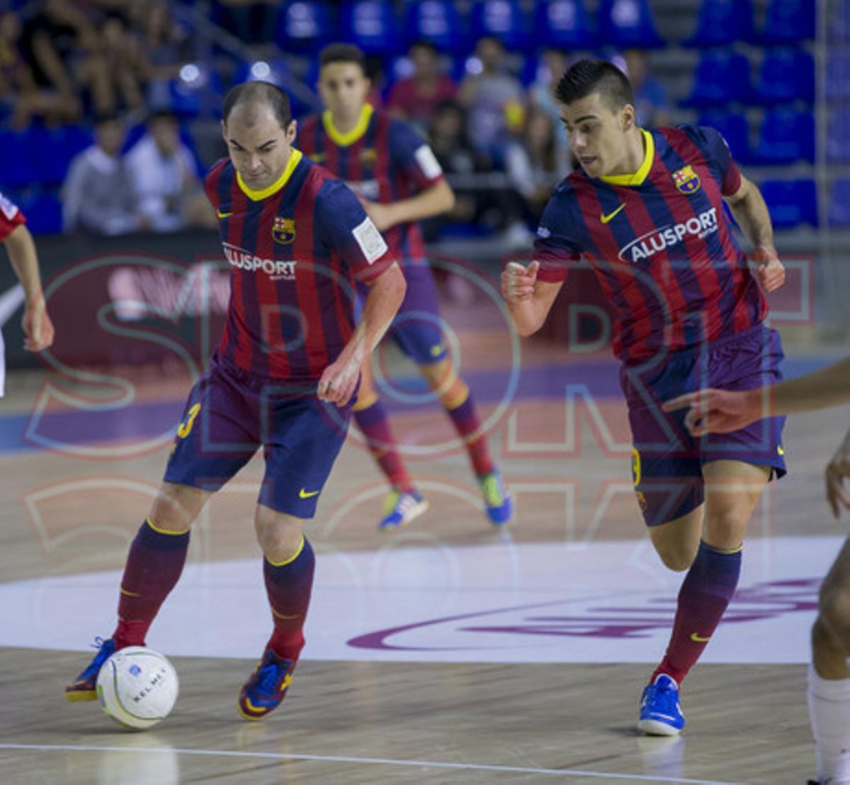 Barça,2 - Santiago Futsal,2