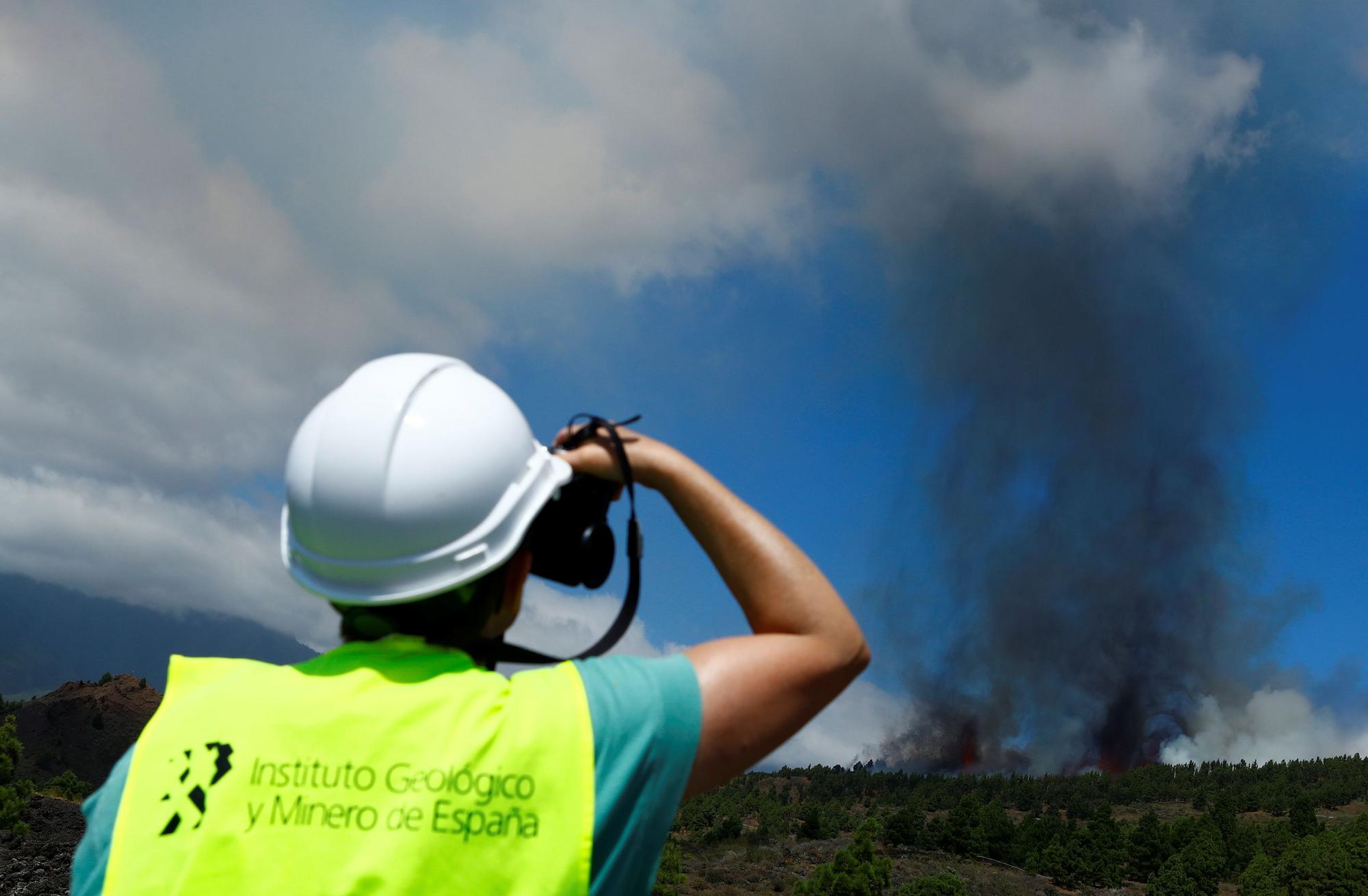 L'erupció del volcà  'Cumbre Vieja'  de l'illa de La Palma