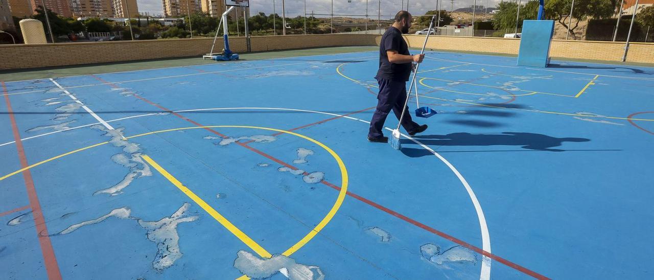 Aspecto que presenta el campo municipal del Garbinet. | HÉCTOR FUENTES 