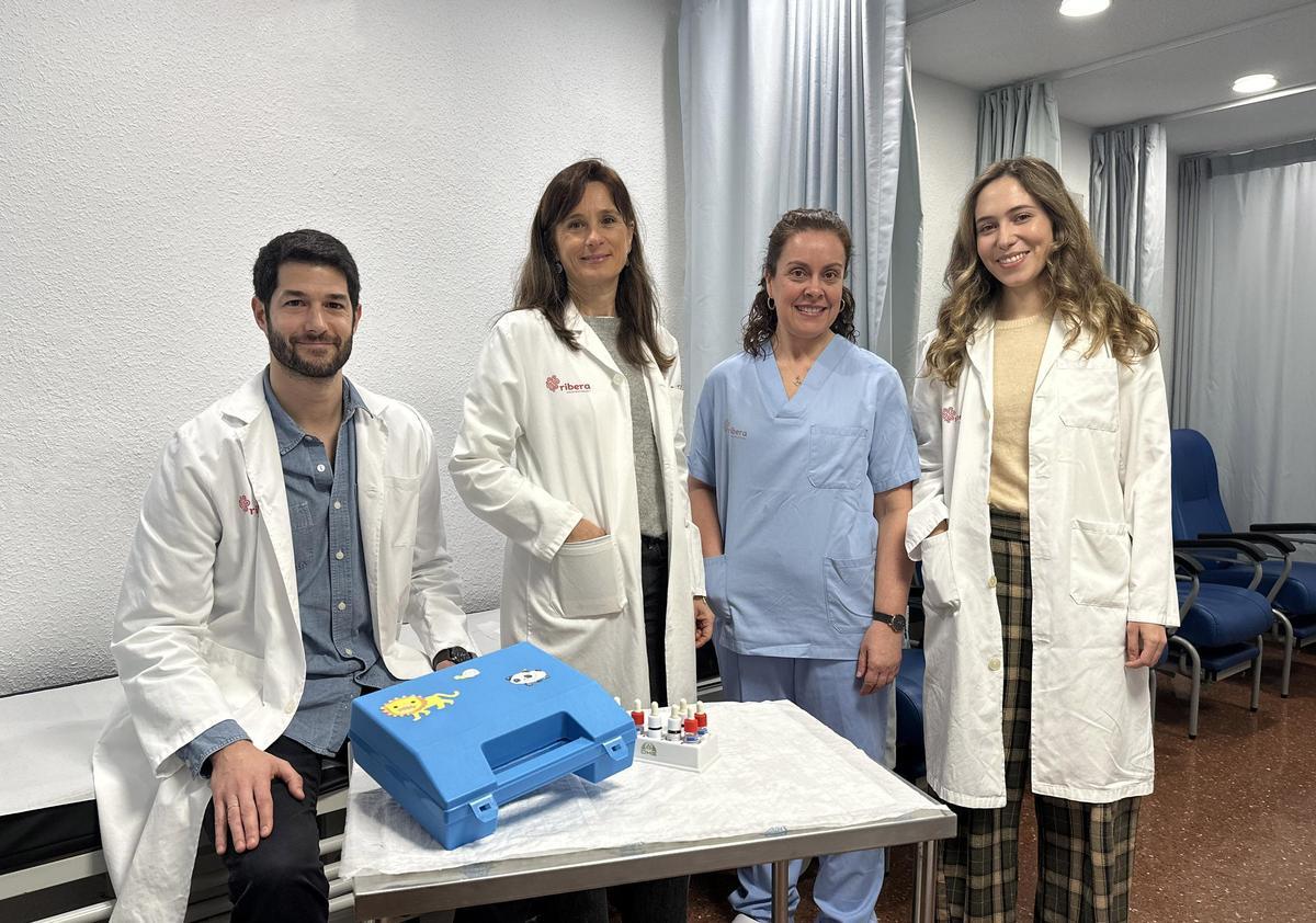 Diego Blanco, Carmen Mogío, Meli Maquieira y Paula Padín.