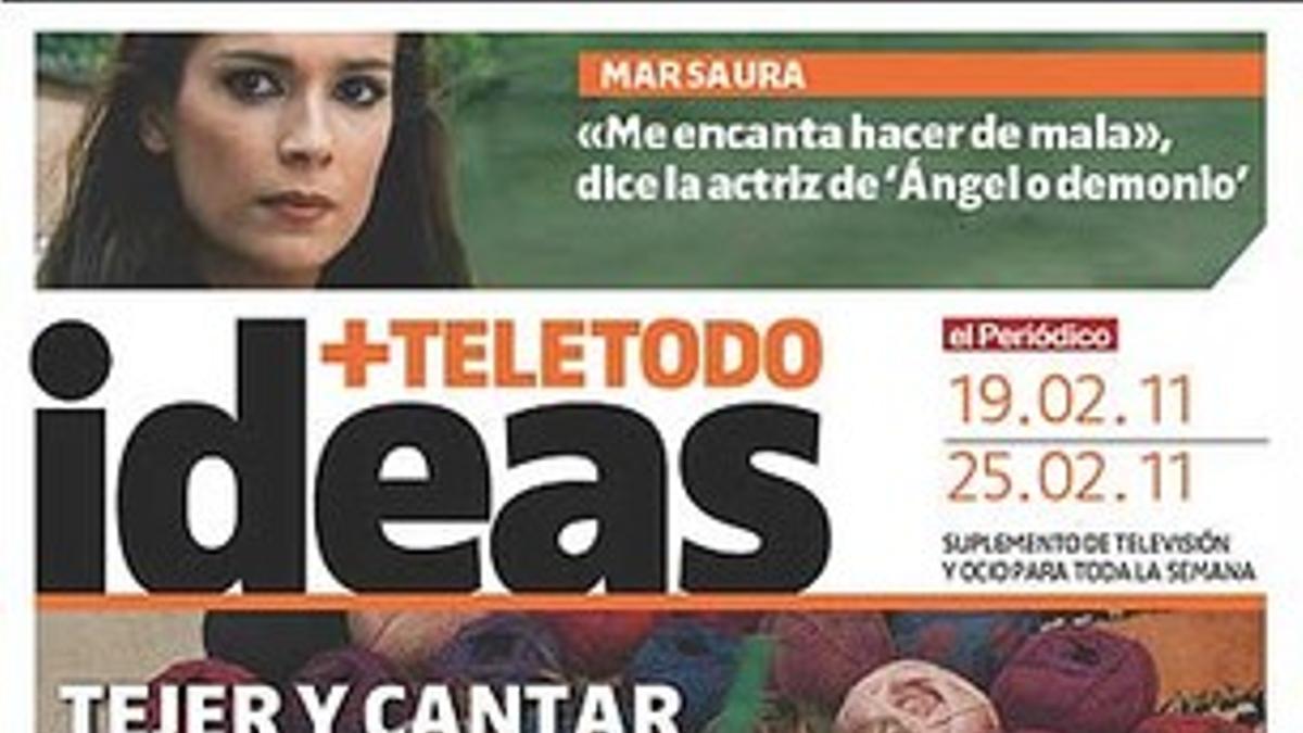 Beth ocupa la portada de 'Ideas + teletodo'