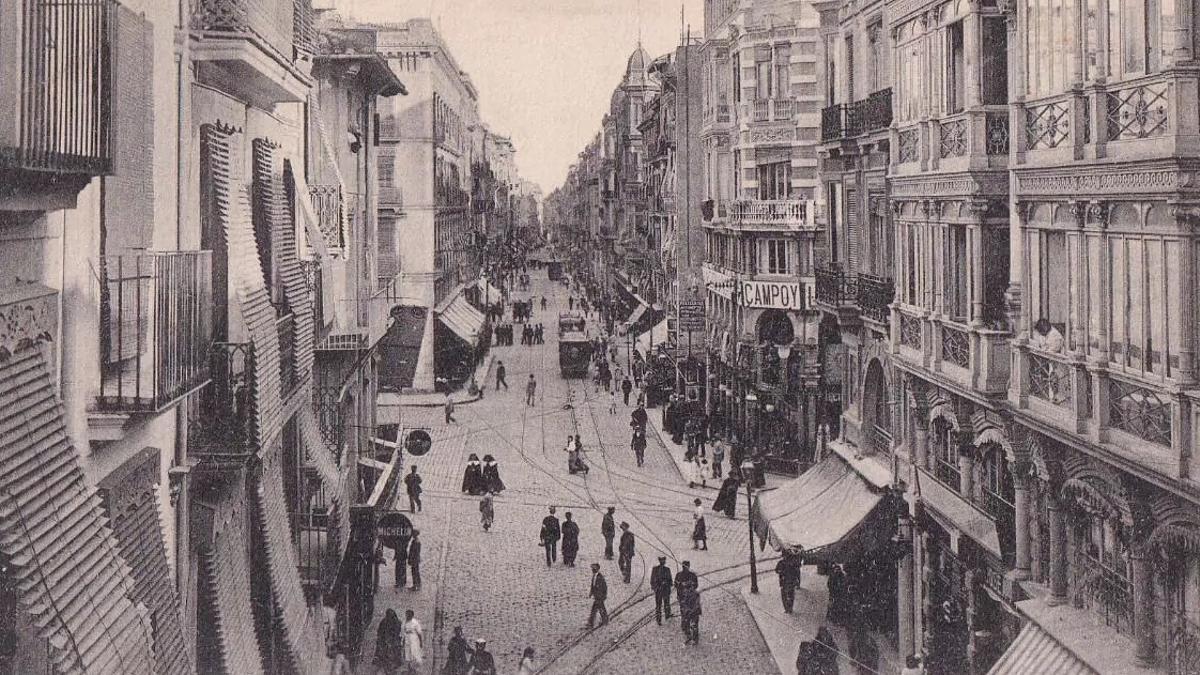 Una imatge de la València de principis del segle XX