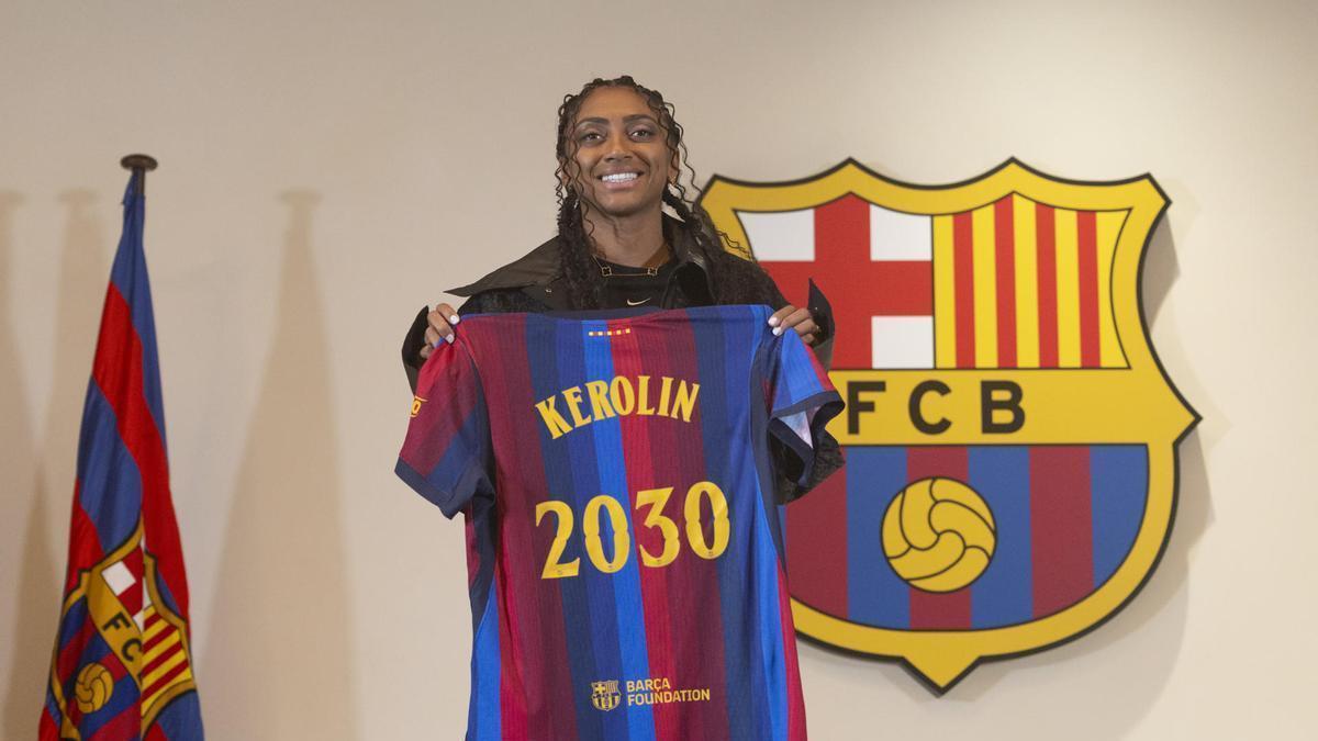 Kerolin Nicoli, nuevo fichaje del FC Barcelona