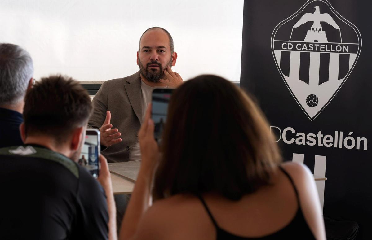 Alberto González, durante la entrevista.