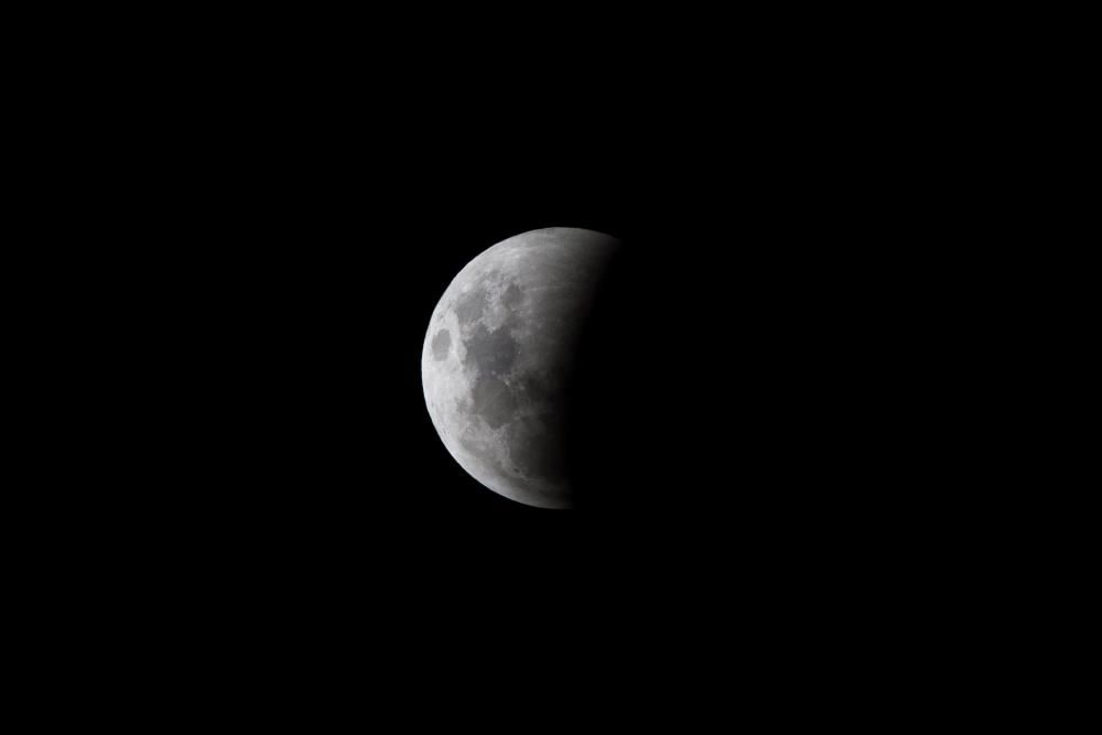 Eclipse total de luna en Cartagena de Indias