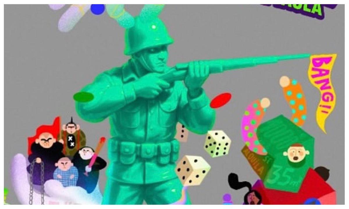 Detalle del remate de la falla