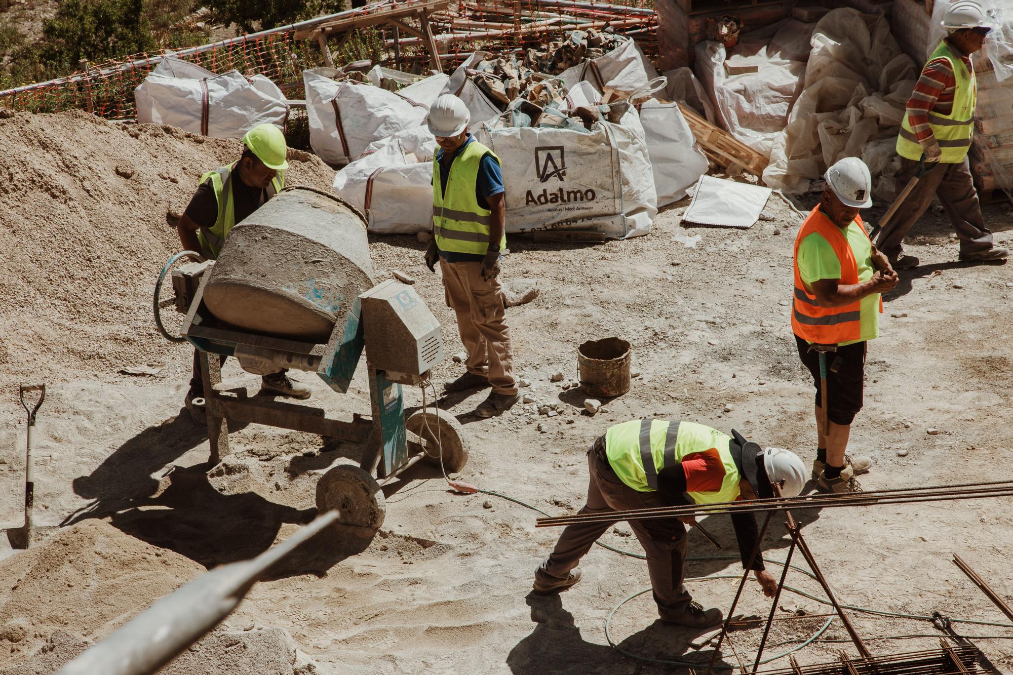 Visita a las obras de Son Bunyola