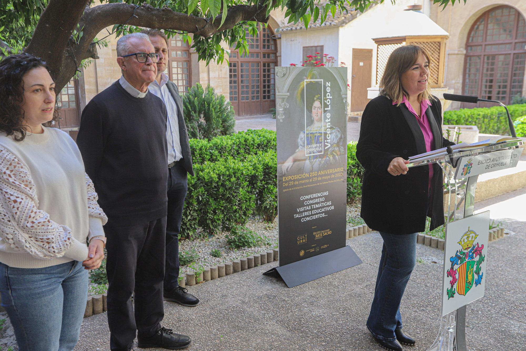 Presentación Exposición La Corte y Orihuela en el Monasterio de Las Salesas