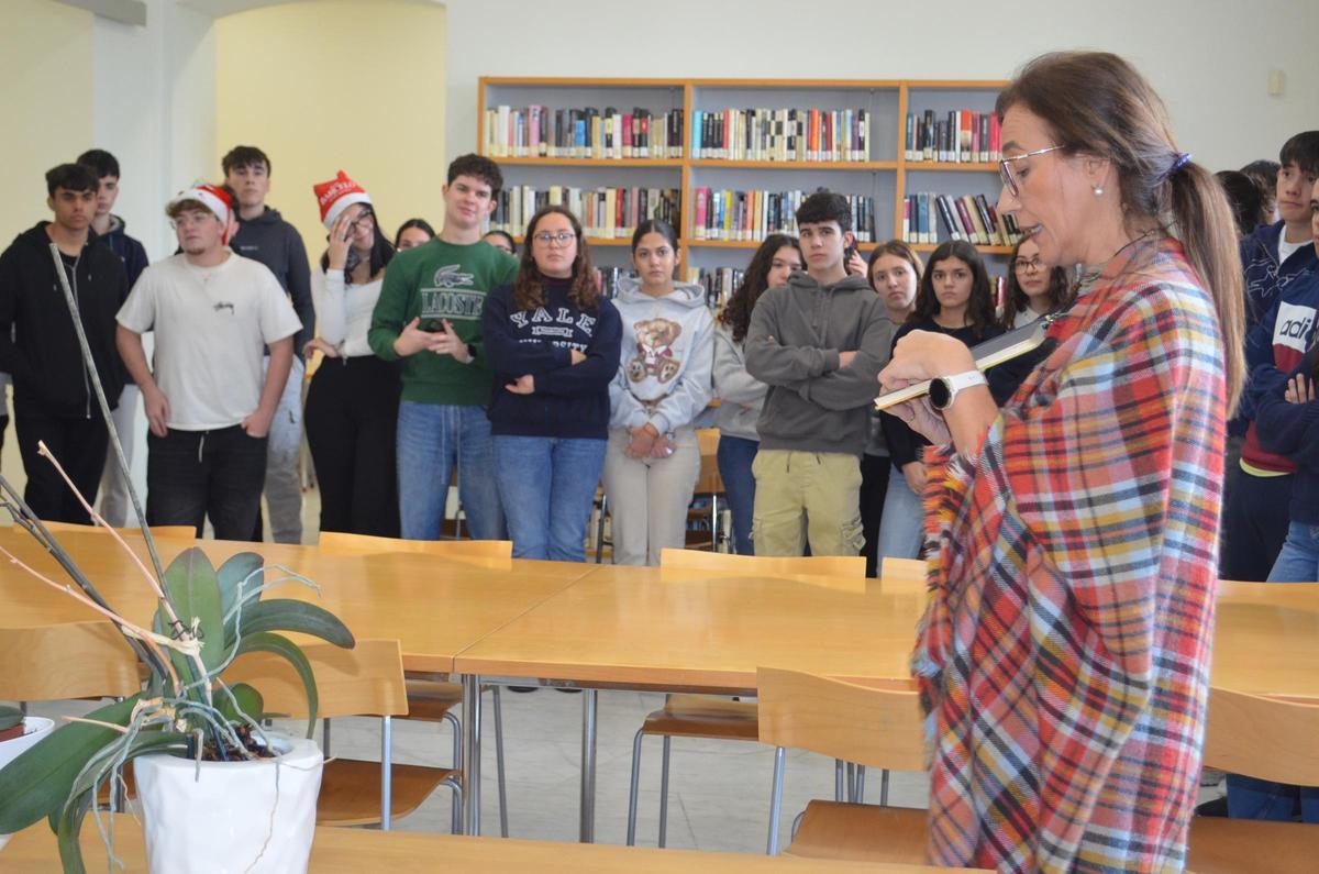 Visita a la biblioteca municipal de Benavente.
