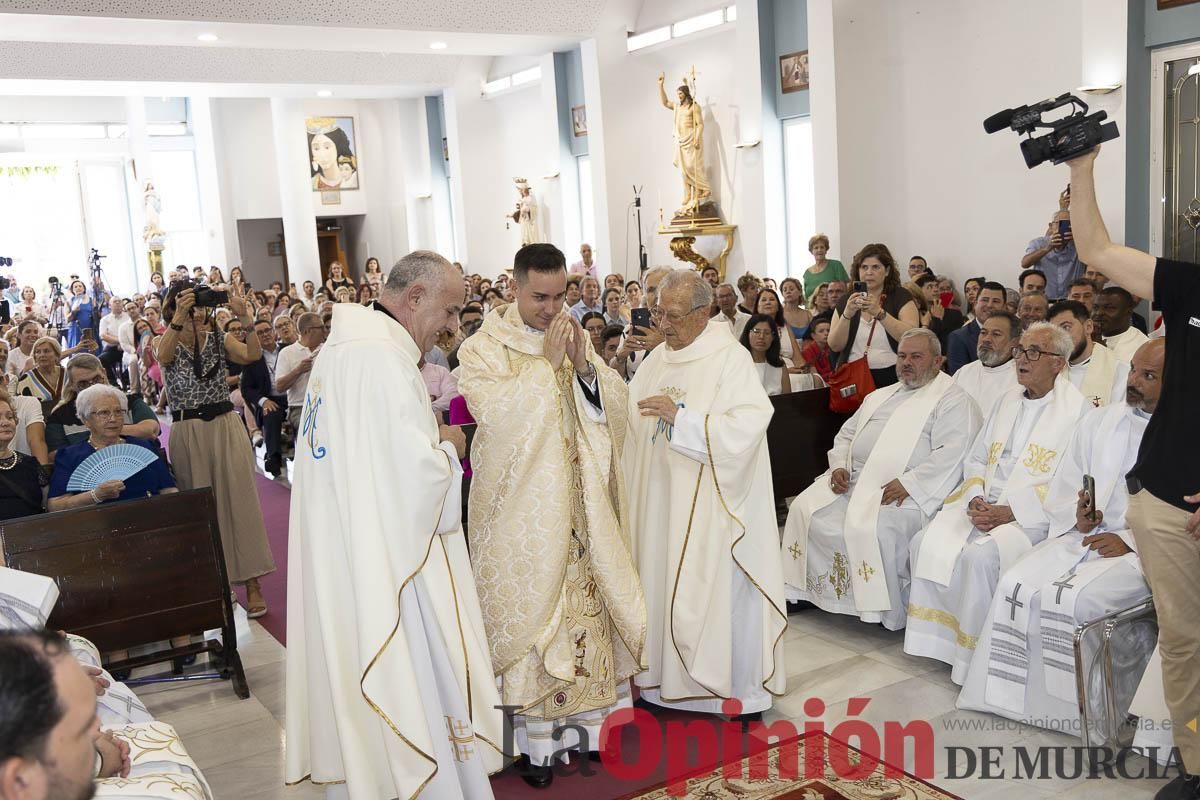 Así se ha vivido la ordenación sacerdotal de Miguel Tovar Fernández en la pedanía molinense de Torrealta