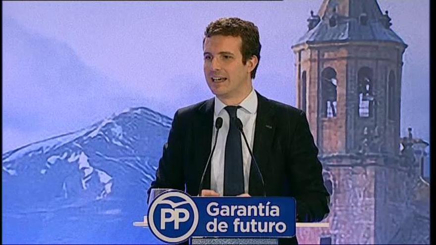 Casado califica de "catastrófico" el balance de Sánchez