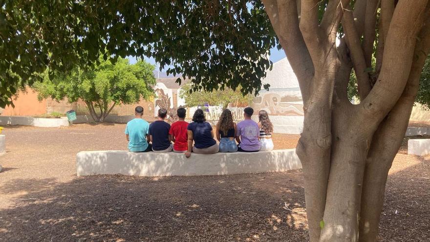 El calor azota a los estudiantes del sureste de Gran Canaria