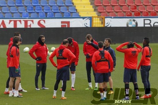 Entrenamiento del Levante UD