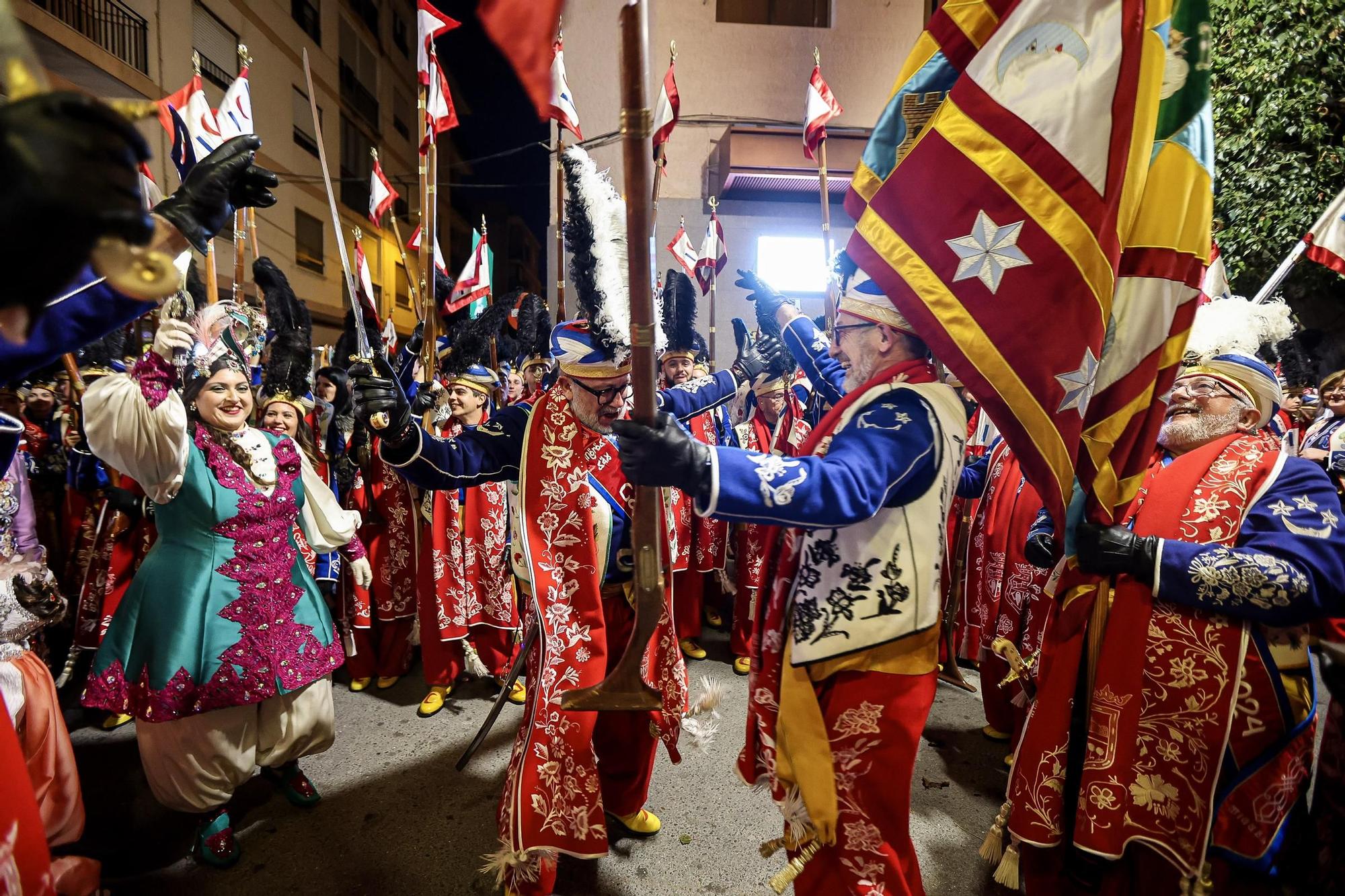 Gran entrada de los Moros y Cristianos de Sax