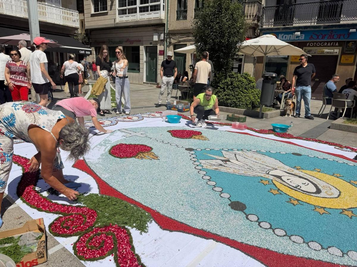 Tardeo de Corpus en Cangas